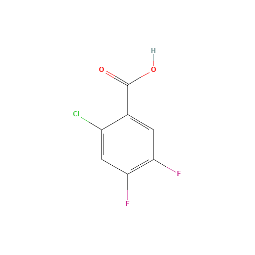 2-Chloro-4,5-difluorobenzoic acid (CAS: 110877-64-0) - Related Chemical Product