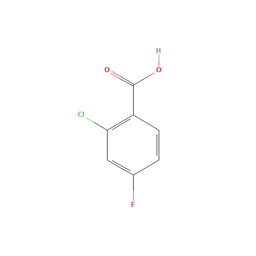 2-Chloro-4-fluorobenzoic acid (CAS: 2252-51-9) - Related Chemical Product