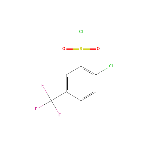 2-CHLORO-5-(TRIFLUOROMETHYL)BENZENESULFONYL CHLORIDE (CAS: 54090-08-3) - Related Chemical Product