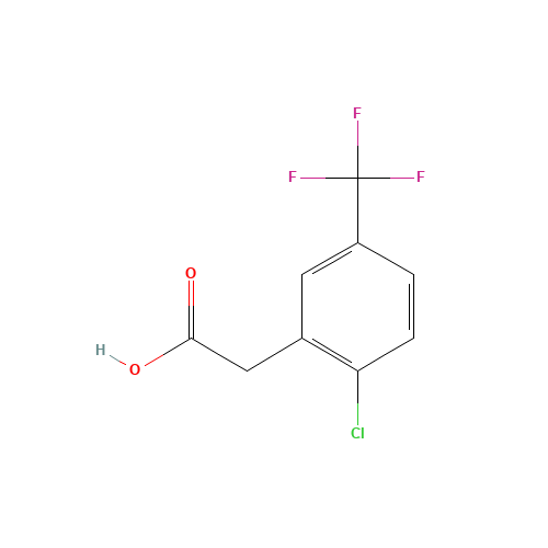 2-CHLORO-5-(TRIFLUOROMETHYL)PHENYLACETIC ACID (CAS: 22893-39-6) - Related Chemical Product
