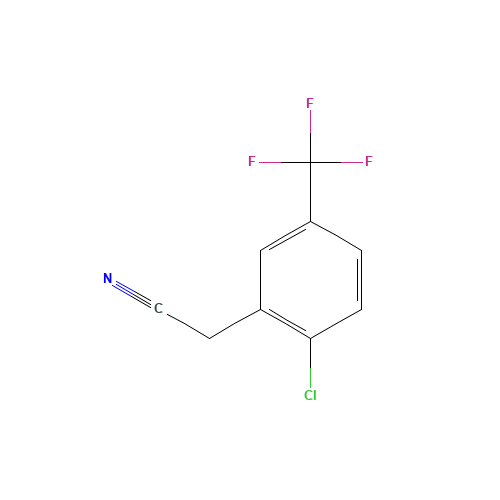 2-CHLORO-5-(TRIFLUOROMETHYL)PHENYLACETONITRILE (CAS: 22902-88-1) - Related Chemical Product
