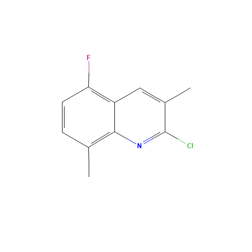 2-CHLORO-5-FLUORO-3,8-DIMETHYLQUINOLINE (CAS: 175204-94-1) - Related Chemical Product