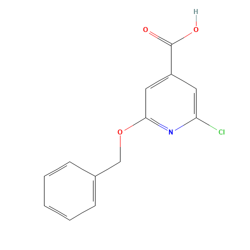2-BENZYLOXY-6-CHLORO-ISONICOTINIC ACID (CAS: 182483-63-2) - Related Chemical Product