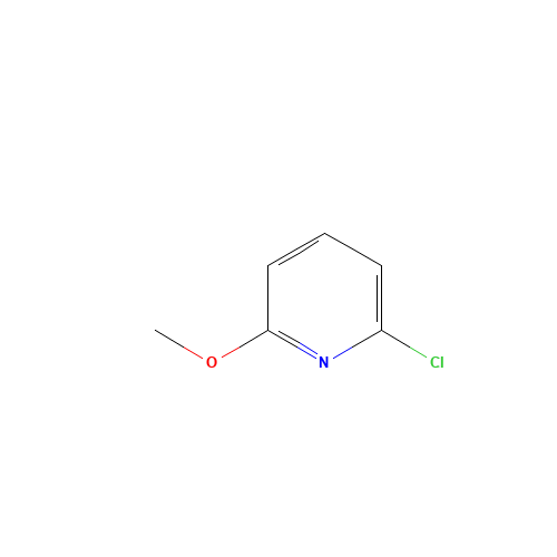 2-Chloro-6-methoxypyridine (CAS: 17228-64-7) - Chemical Structure and Molecular Formula 