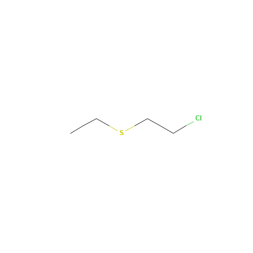 2-Chloroethyl ethyl sulfide (CAS: 693-07-2) - Related Chemical Product