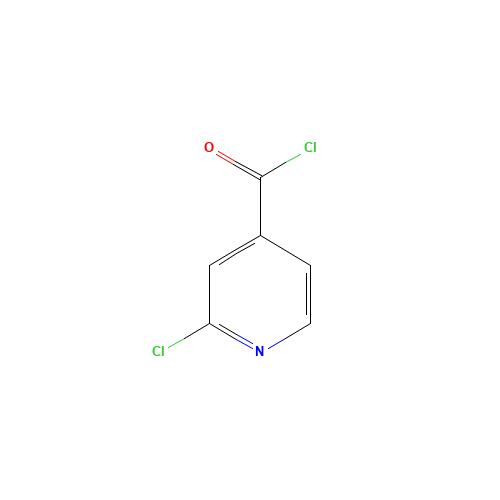 2-Chloropyridine-4-carbonyl chloride (CAS: 65287-34-5) - Chemical Structure and Molecular Formula 