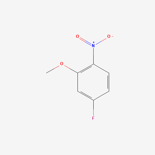 5-Fluoro-2-nitroanisole chemical structure 5-Fluoro-2-nitroanisole (CAS: 448-19-1) - Chemical Structure and Molecular Formula