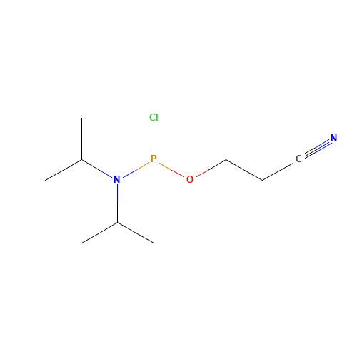 2-Cyanoethyl N,N-diisopropylchlorophosphoramidite (CAS: 89992-70-1) - Related Chemical Product
