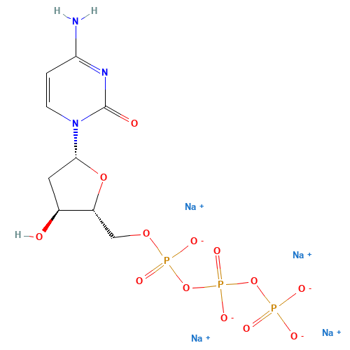 Cytidine 5'-(tetrahydrogen triphosphate),2'-deoxy-,tetrasodium salt (CAS: 3770-58-9) - Related Chemical Product