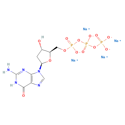 2'-deoxyguanosine 5'-(tetrasodium triphosphate) (CAS: 74299-51-7) - Related Chemical Product
