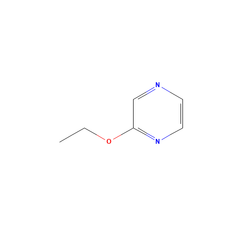 2-Ethoxypyrazine (CAS: 38028-67-0) - Chemical Structure and Molecular Formula 