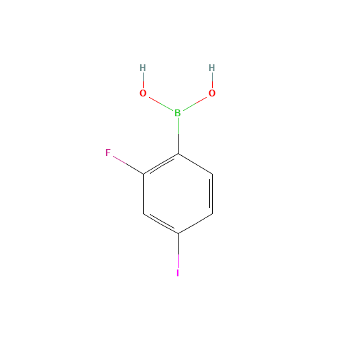 2-FLUORO-4-IODOPHENYLBORONIC ACID (CAS: 374790-98-4) - Related Chemical Product