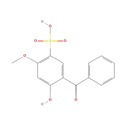 2-Hydroxy-4-methoxybenzophenone-5-sulfonic acid (CAS: 4065-45-6) - Related Chemical Product