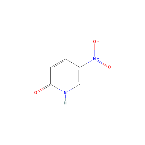 2-Hydroxy-5-nitropyridine (CAS: 5418-51-9) - Chemical Structure and Molecular Formula 