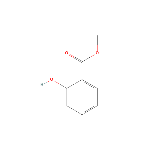 Birch-Me (CAS: 119-36-8) - Chemical Structure and Molecular Formula 