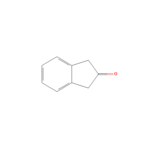 2-Indanone (CAS: 615-13-4) - Chemical Structure and Molecular Formula 