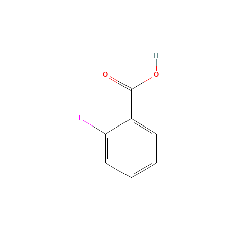 2-Iodobenzoic acid (CAS: 88-67-5) - Chemical Structure and Molecular Formula 