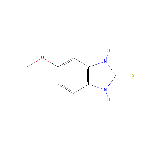 5-Methoxy-2-mercaptobenzimidazole (CAS: 37052-78-1) - Related Chemical Product