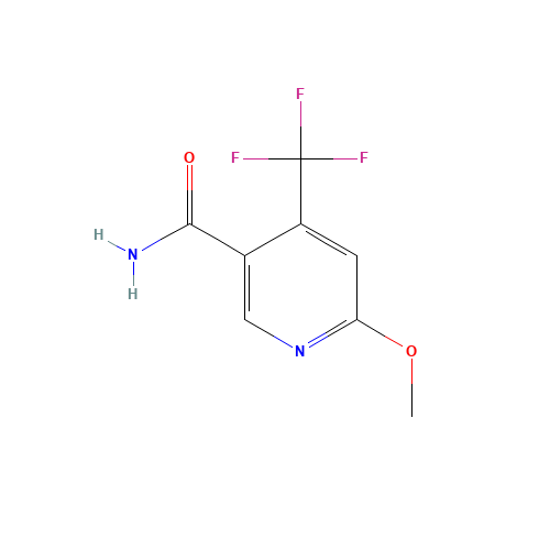 2-METHOXY-4-(TRIFLUOROMETHYL)PYRIDINE-5-CARBOXAMIDE (CAS: 175204-87-2) - Related Chemical Product