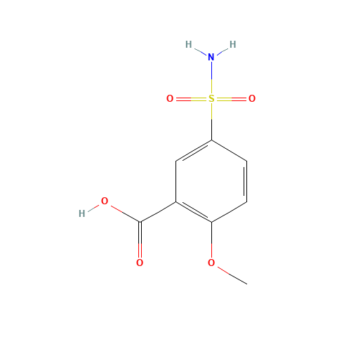 2-Methoxy-5-sulfamoylbenzoic acid (CAS: 22117-85-7) - Related Chemical Product