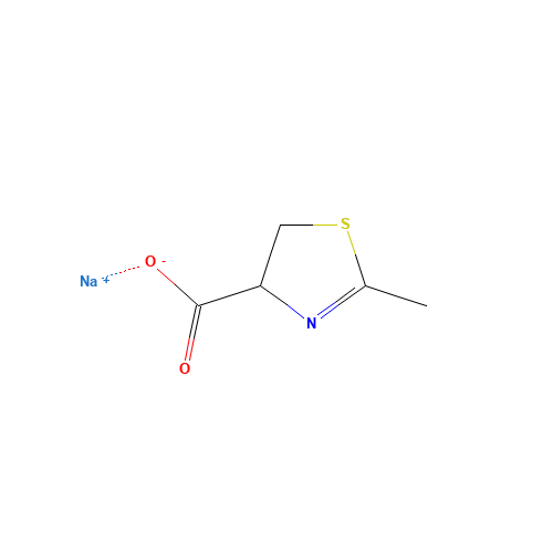 2-METHYL-2-THIAZOLINE-4-CARBOXYLIC ACID SODIUM SALT (CAS: 15058-19-2) - Related Chemical Product