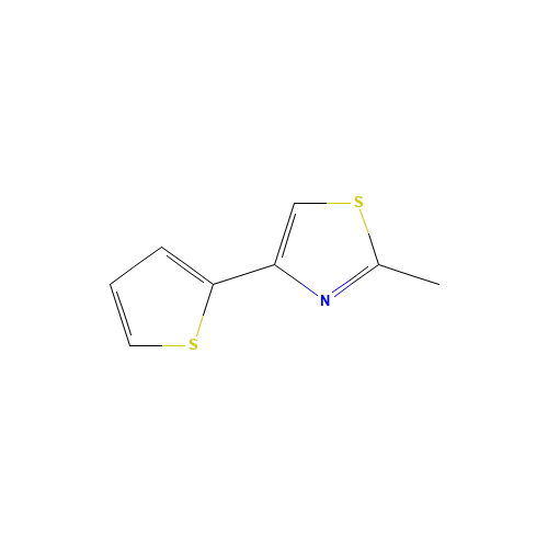 2-METHYL-4-(2-THIENYL)-1,3-THIAZOLE (CAS: 21036-67-9) - Related Chemical Product