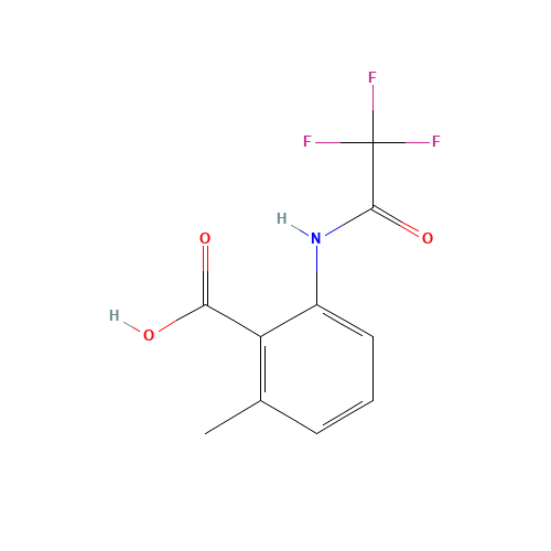 2-METHYL-6-[(2,2,2-TRIFLUOROACETYL)AMINO]BENZOIC ACID (CAS: 219865-79-9) - Related Chemical Product