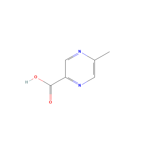 5-Methyl-2-pyrazinecarboxylic acid (CAS: 5521-55-1) - Related Chemical Product