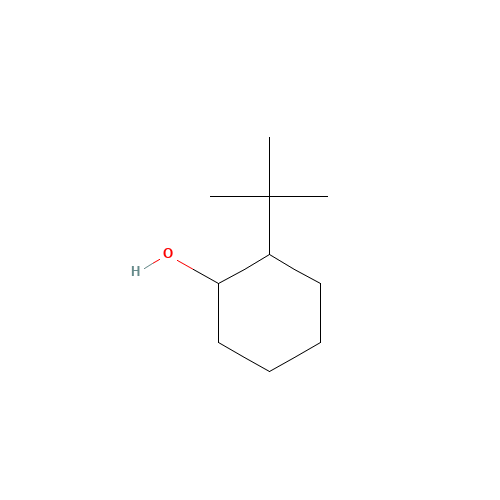 2-TERT-BUTYLCYCLOHEXANOL (CAS: 13491-79-7) - Chemical Structure and Molecular Formula 