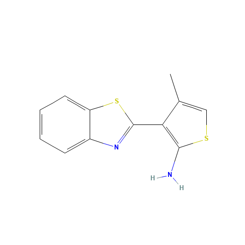 3-(1,3-BENZOTHIAZOL-2-YL)-4-METHYLTHIOPHEN-2-AMINE (CAS: 232941-00-3) - Related Chemical Product