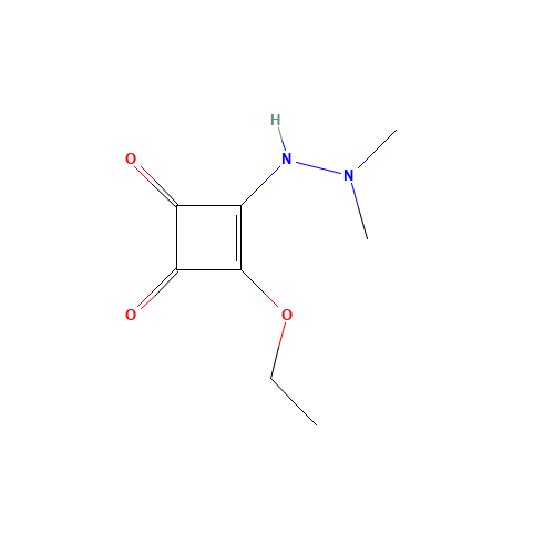 3-(2,2-DIMETHYLHYDRAZINO)-4-ETHOXYCYCLOBUT-3-ENE-1,2-DIONE (CAS: 31525-22-1) - Related Chemical Product