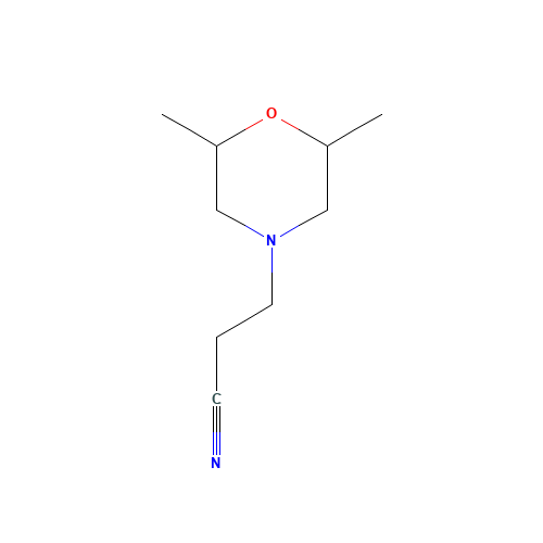 2,6-dimethyl-4-morpholinepropiononitrile (CAS: 84145-73-3) - Related Chemical Product