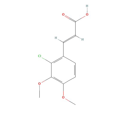 2-CHLORO-3,4-DIMETHOXYCINNAMIC ACID (CAS: 99854-17-8) - Related Chemical Product