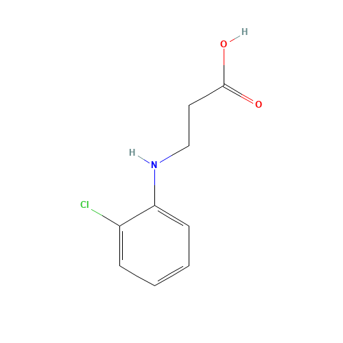 3-(2-CHLOROANILINO)PROPANOIC ACID (CAS: 21617-10-7) - Related Chemical Product