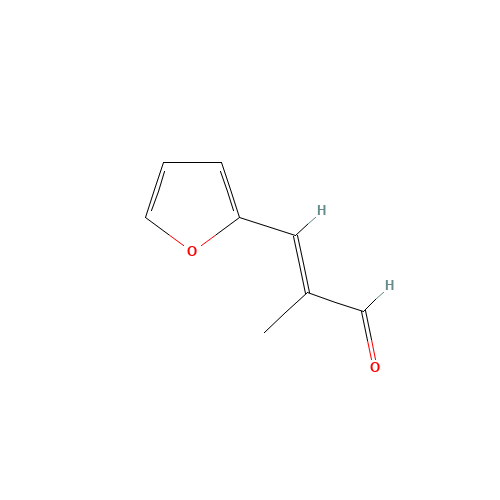 2-METHYL-3-(2-FURYL)PROPENAL (CAS: 874-66-8) - Related Chemical Product