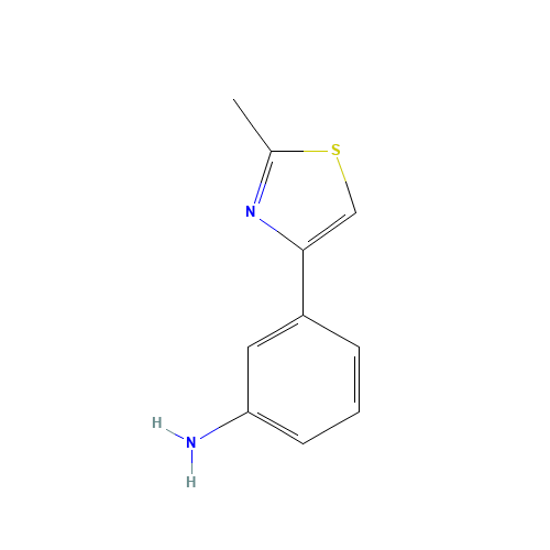 3-(2-METHYL-1,3-THIAZOL-4-YL)ANILINE (CAS: 89250-34-0) - Related Chemical Product