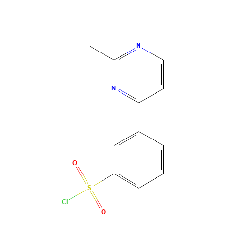 3-(2-METHYL-4-PYRIMIDINYL)BENZENESULFONYL CHLORIDE (CAS: 465514-07-2) - Related Chemical Product