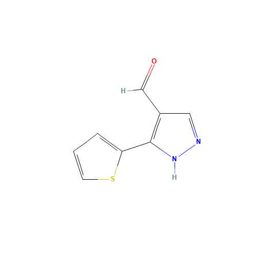 3-(2-THIENYL)-1H-PYRAZOLE-4-CARBALDEHYDE (CAS: 26033-27-2) - Related Chemical Product