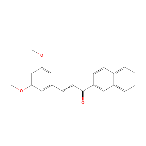 3-(3,5-DIMETHOXYPHENYL)-1-(2-NAPHTHYL)PROP-2-EN-1-ONE (CAS: 175205-23-9) - Related Chemical Product
