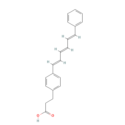 1,6-DIPHENYL-1,3,5-HEXATRIENE-4'-PROPIONIC ACID (CAS: 84294-98-4) - Related Chemical Product