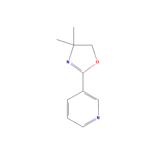 4,5-DIHYDRO-4,4-DIMETHYL-2-(3-PYRIDYL)OXAZOLE (CAS: 68981-86-2) - Related Chemical Product