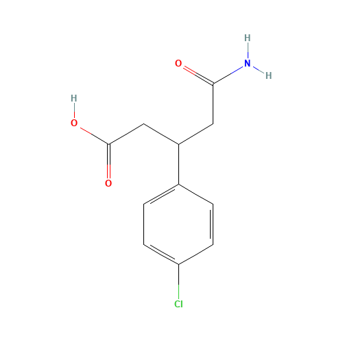 3-(4-Chlorophenyl)glutaramic acid (CAS: 1141-23-7) - Related Chemical Product