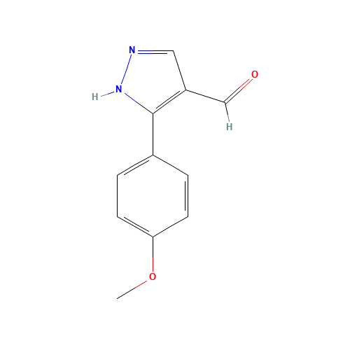 3-(4-METHOXYPHENYL)-1H-PYRAZOLE-4-CARBALDEHYDE (CAS: 199682-73-0) - Related Chemical Product