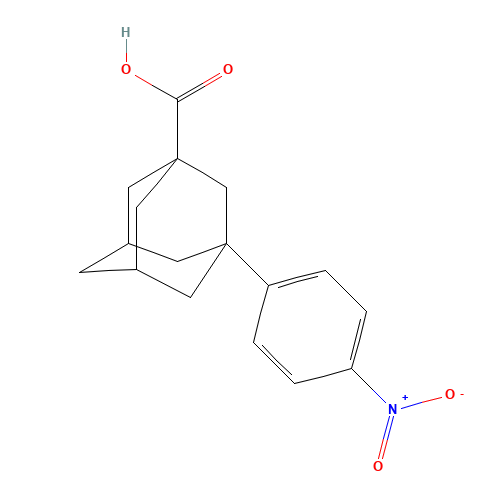 3-(4-NITROPHENYL)ADAMANTANE-1-CARBOXYLIC ACID (CAS: 7123-76-4) - Related Chemical Product