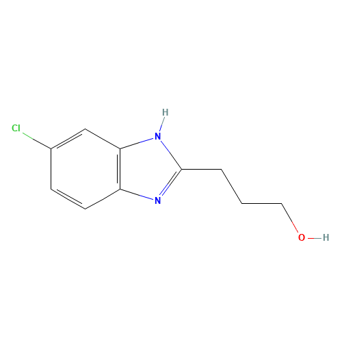 3-(5-CHLORO-1H-BENZO[D]IMIDAZOL-2-YL)PROPAN-1-OL (CAS: 10252-89-8) - Related Chemical Product
