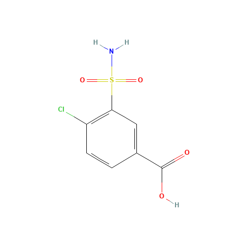 4-Chloro-5-sulphamoylbenzoic acid (CAS: 1205-30-7) - Related Chemical Product