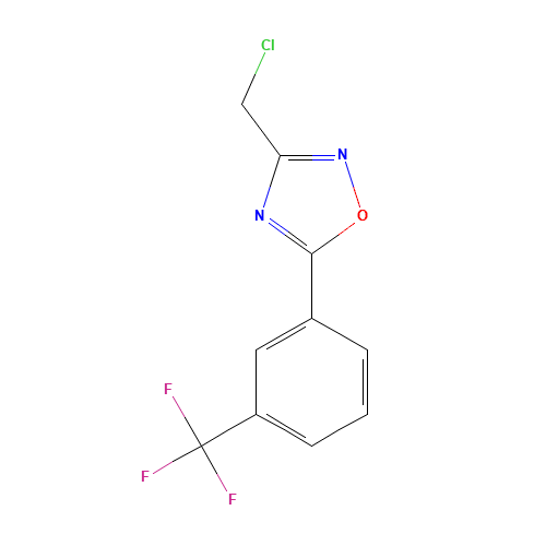 3-Chloromethyl-5-[3-(trifluoromethyl)phenyl]-1,2,4-oxadiazole (CAS: 175205-63-7) - Related Chemical Product