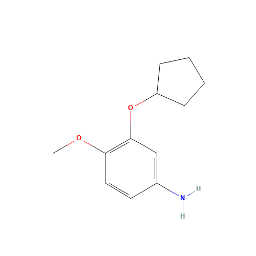 3-(CYCLOPENTYLOXY)-4-METHOXYANILINE (CAS: 154464-26-3) - Related Chemical Product