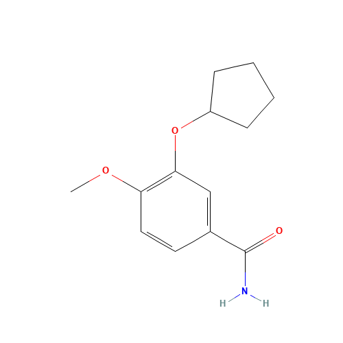3-(CYCLOPENTYLOXY)-4-METHOXYBENZAMIDE (CAS: 158429-58-4) - Related Chemical Product