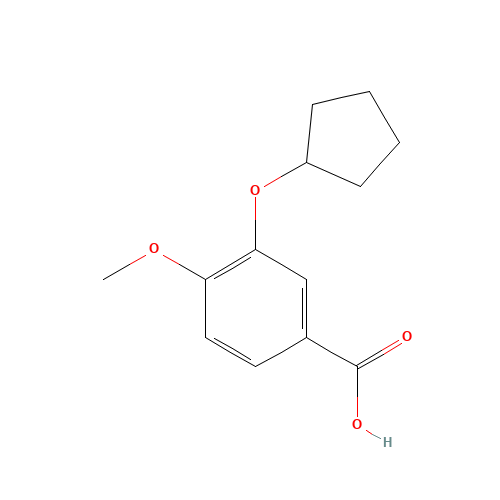 3-(CYCLOPENTYLOXY)-4-METHOXYBENZOIC ACID (CAS: 144036-17-9) - Related Chemical Product